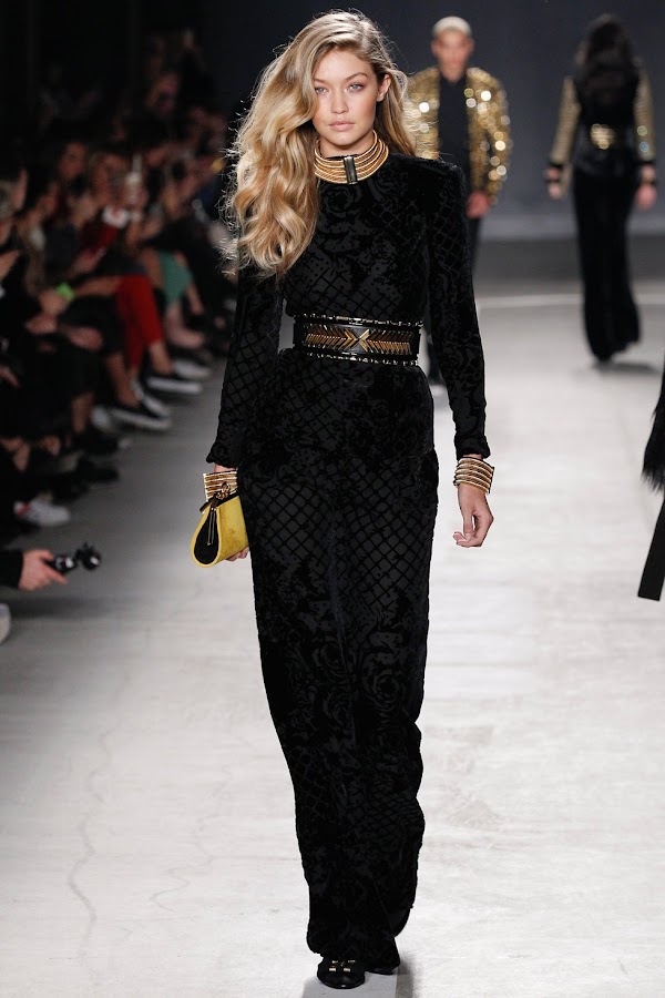 Gigi Hadid Balmain