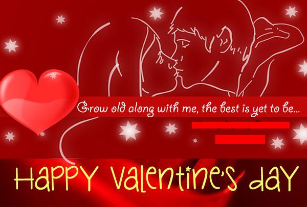 valentine card happy valentines day