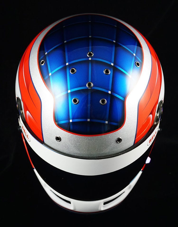 Racing Helmets Garage: Bell RS7 C.Cassels 2015 by Smart Race Paint