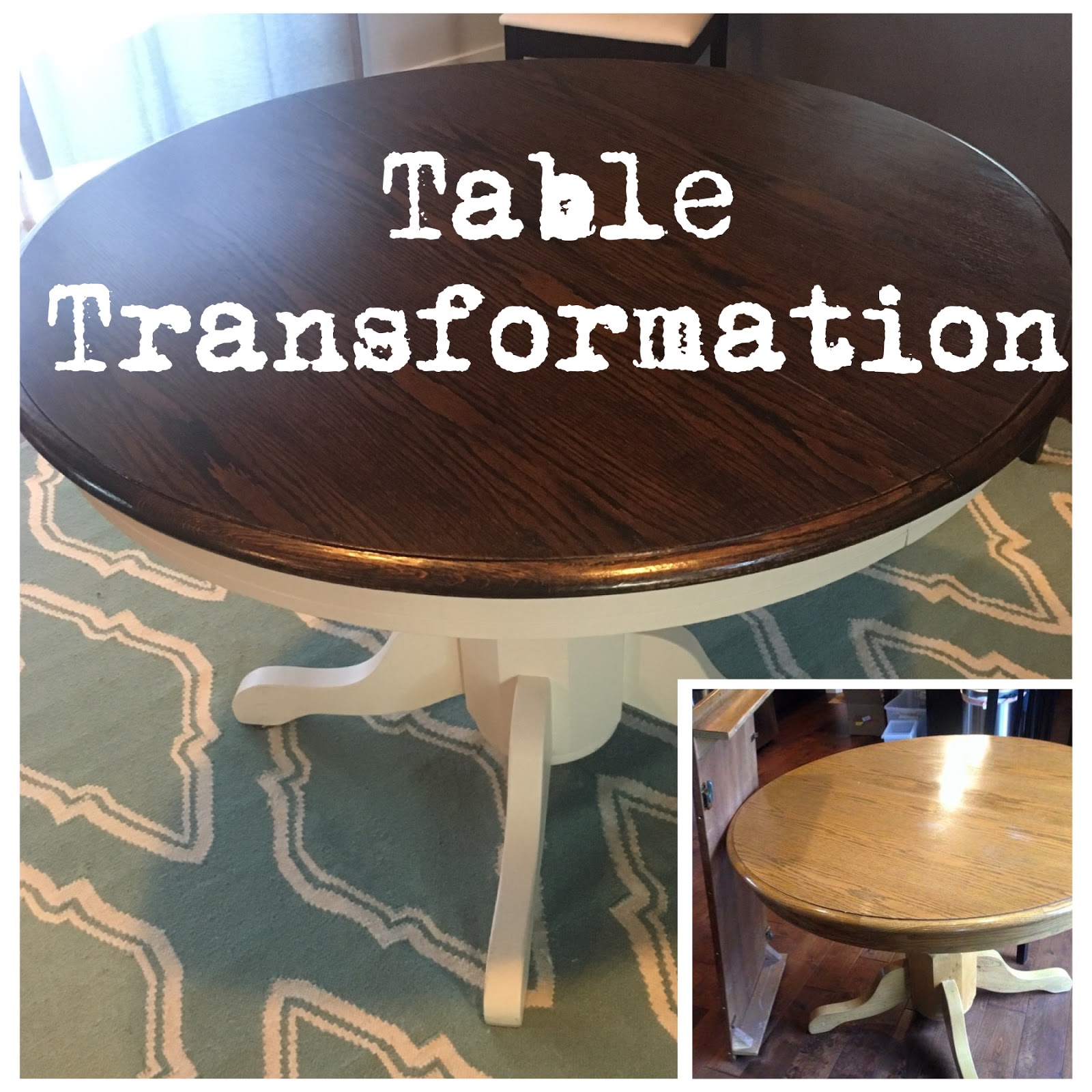 S's Adventures Oak Table Refinishing