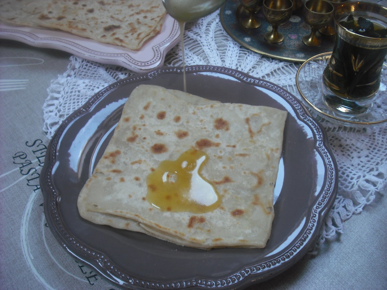 Operación Pastelito Msemen o rghayef ( crepes marroquies hojaldrados