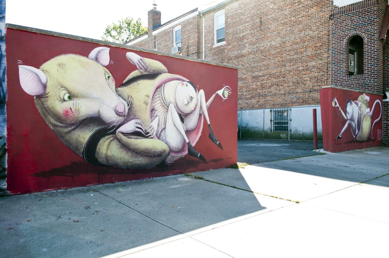 Anja Rubik Turns Graffiti Artist For Nyc Photo Shoot The Front