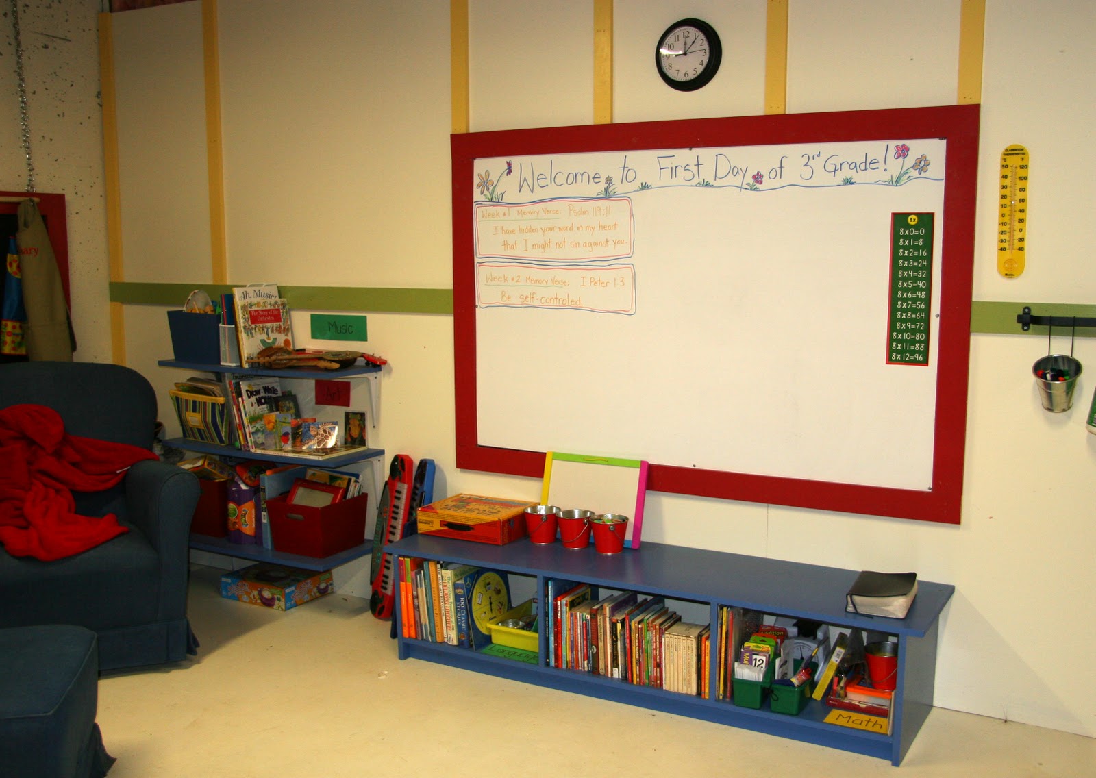 Shady Creek Academy ....: Let Me Show You Around our School Room!