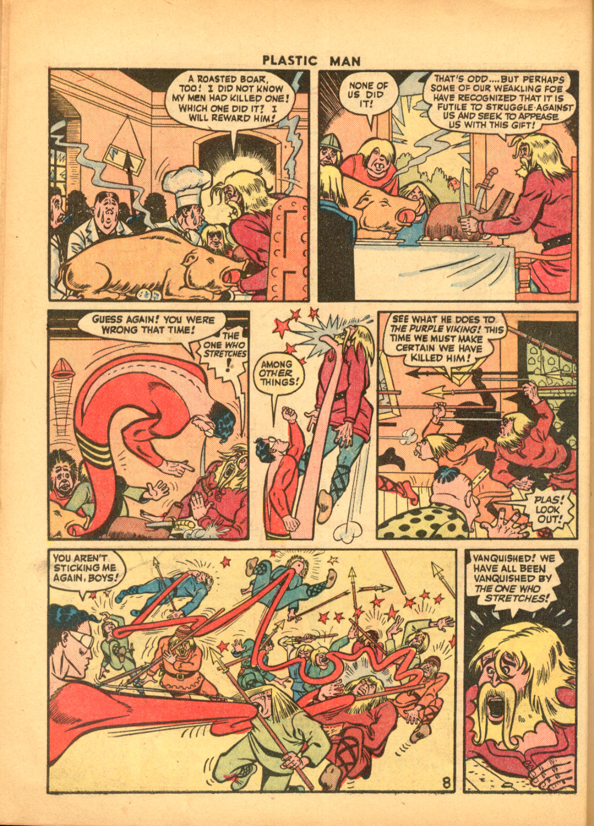 Plastic Man (1943) issue 4 - Page 10