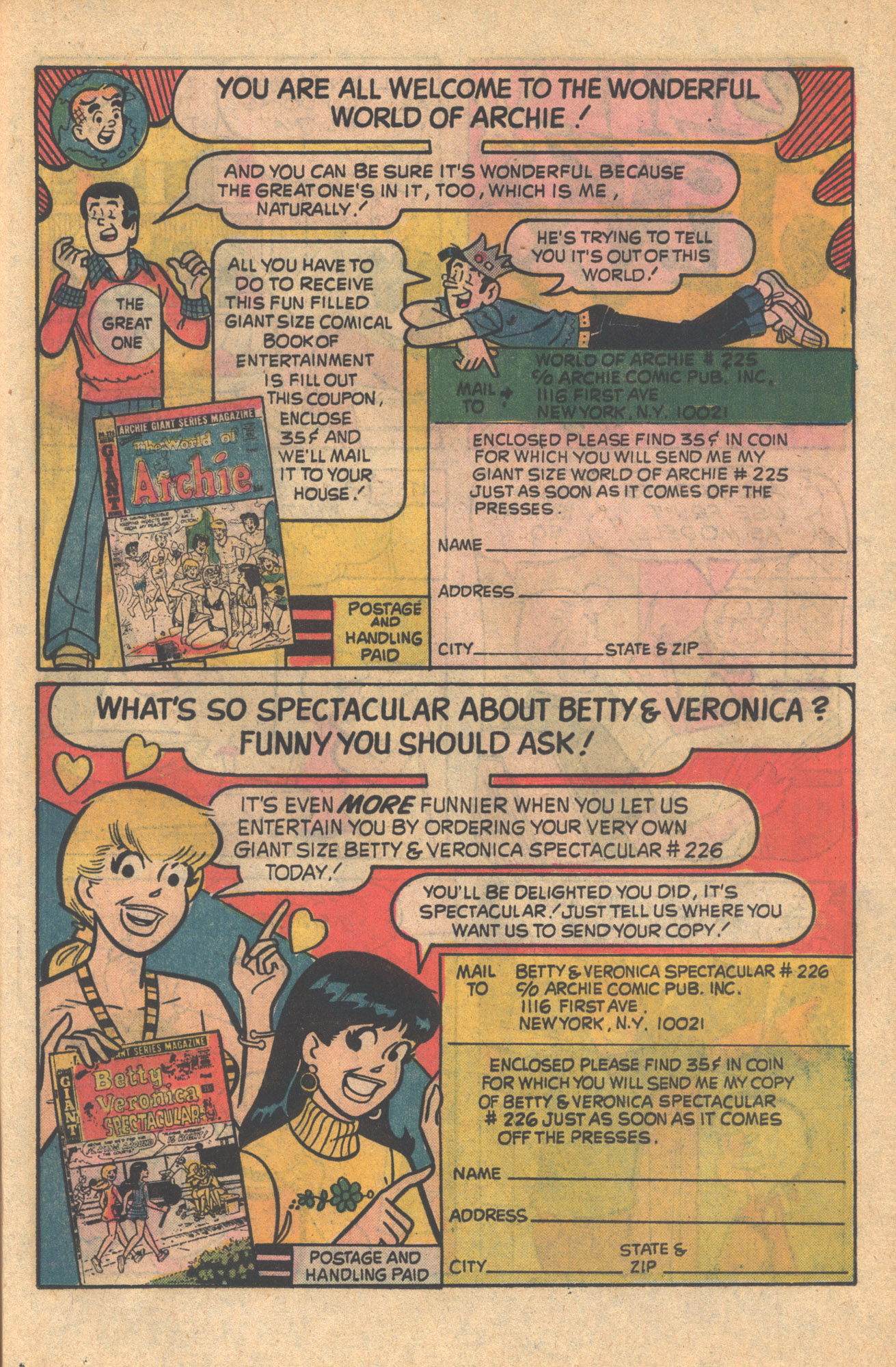 Read online Archie Giant Series Magazine comic -  Issue #223 - 35