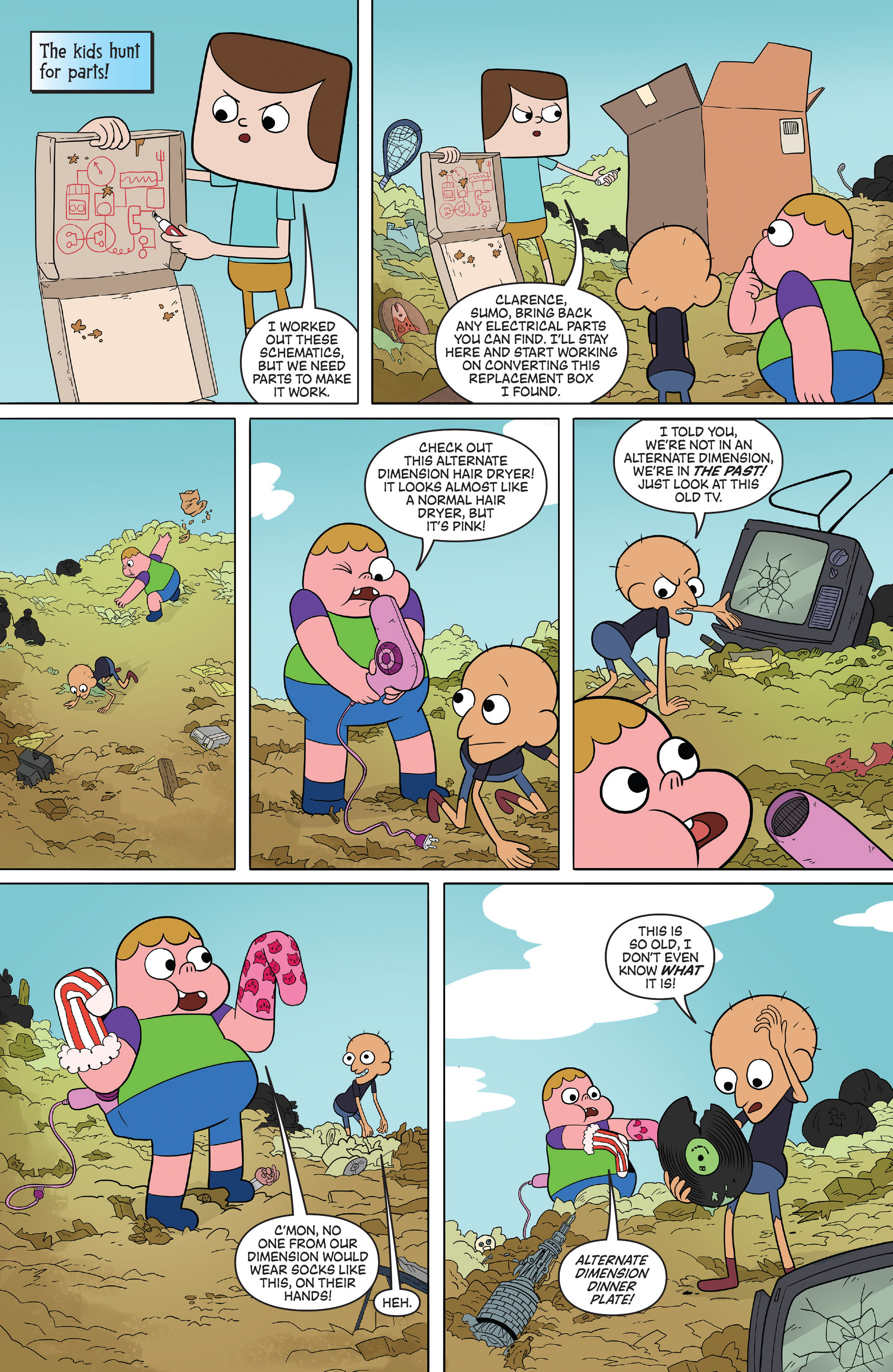 Read online Clarence comic -  Issue #4 - 12