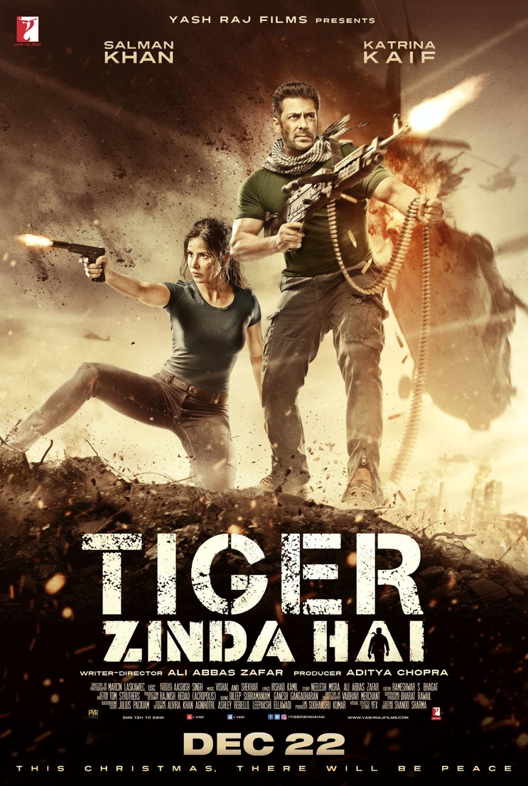 Tiger Zinda Hai Hindi Movie Review, Trailer, Poster Salman Khan CineHub