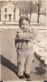 Maureen Padgett as a child