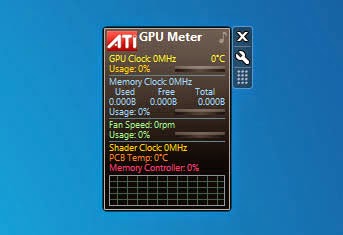 GPU Meter Gadget For Windows 7 x64Bit