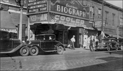 búsqueda John Dillinger. Chicago.