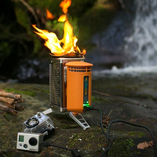 Mountain Mann Survival BioLite Camp Stove & Portable Phone Charger