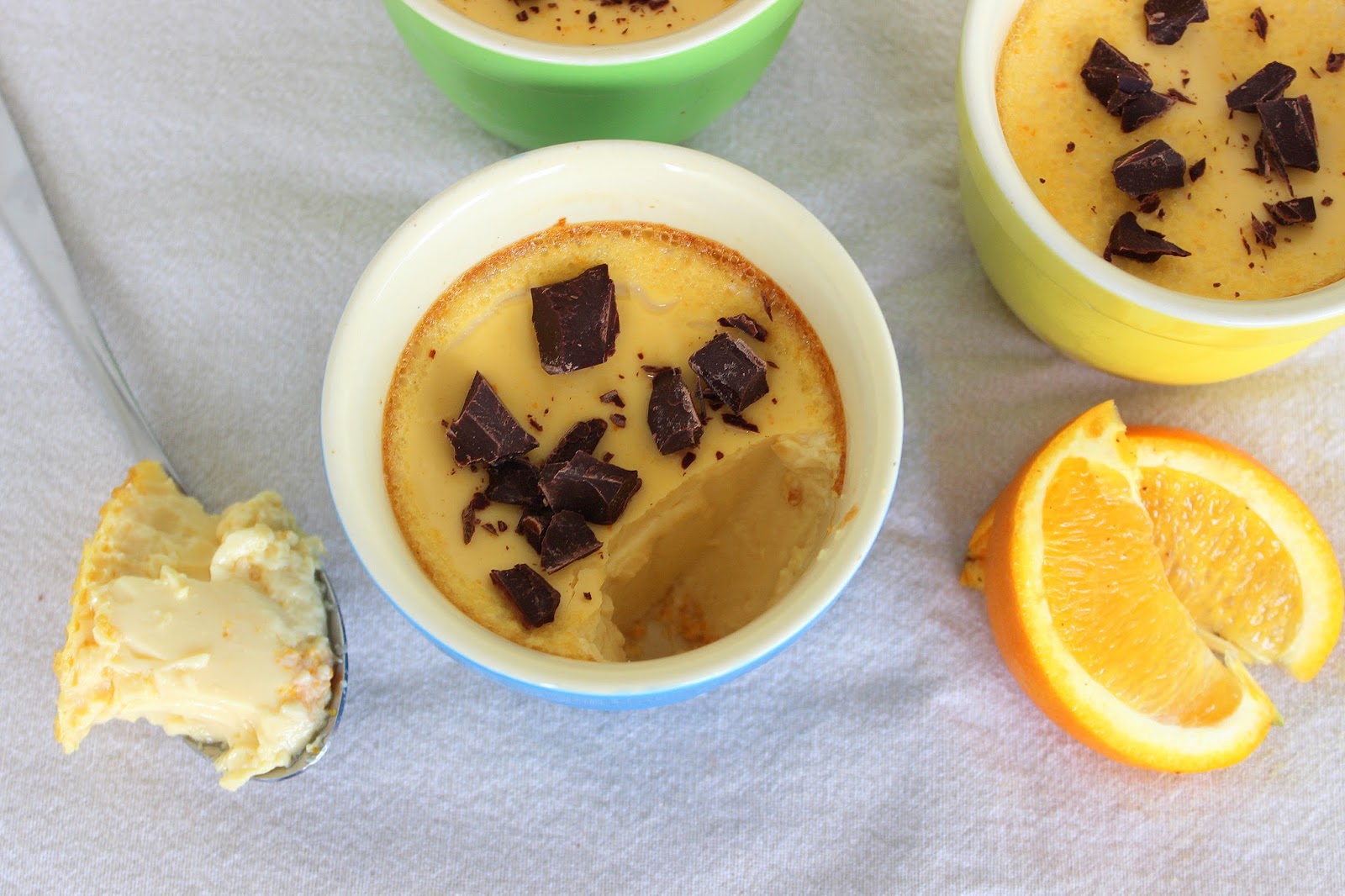 PicNic Orange Custard Cups