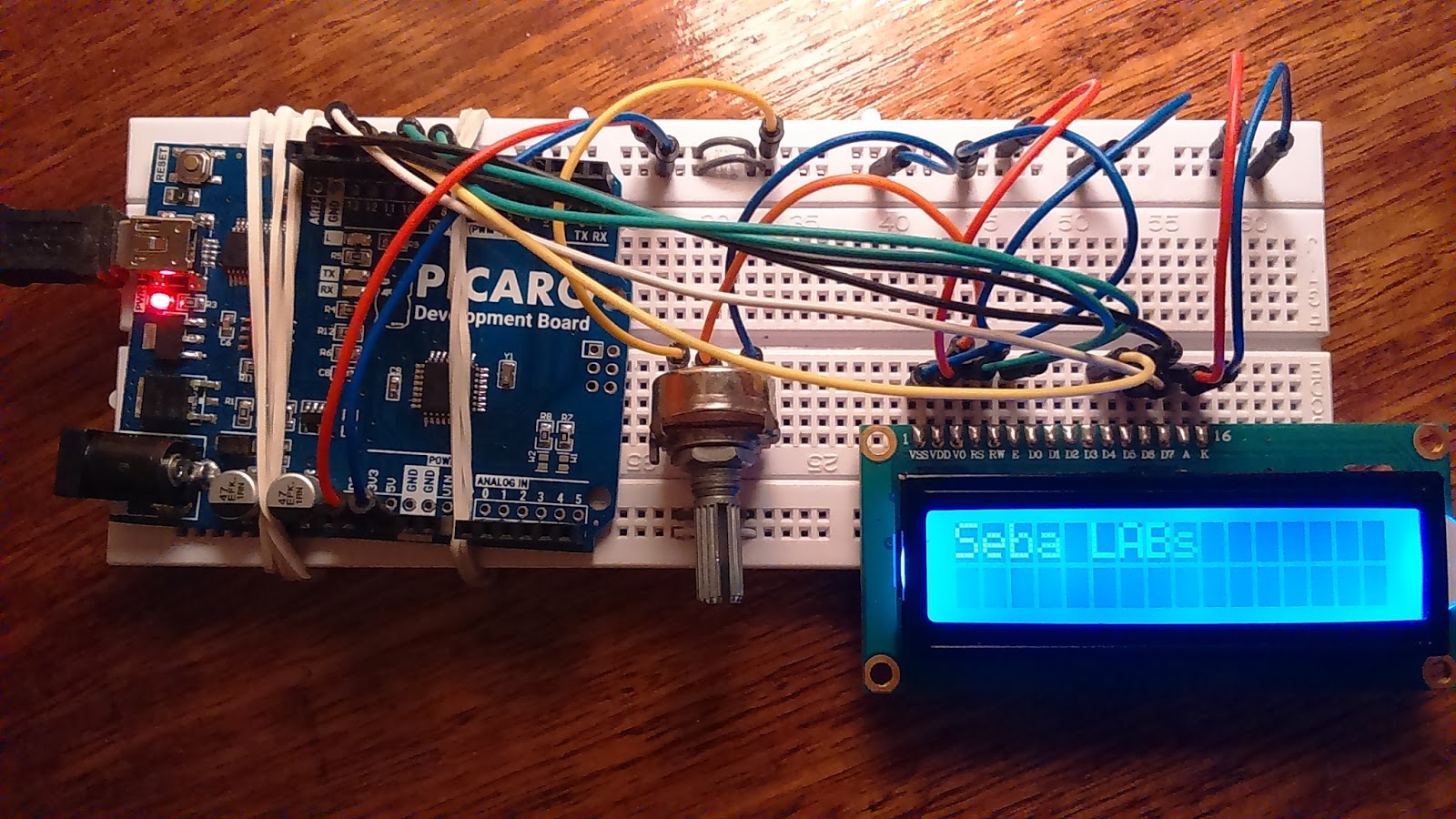 Seba Electronic Labs: [Librerias Arduino 01] Libreria LiquidCrystal