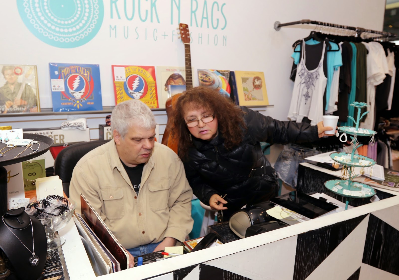 Mark Kodiak Ukena Rock N Rags Records Shop