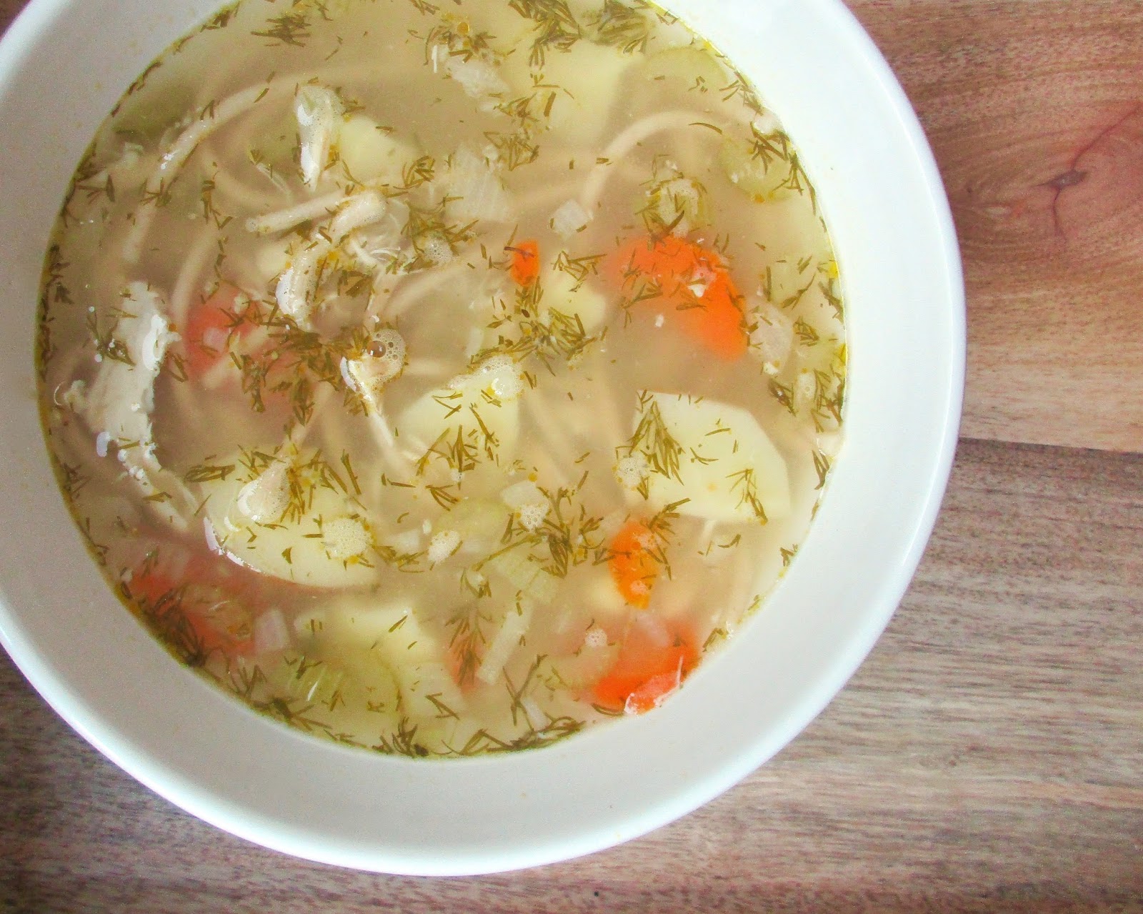 Kvell in the Kitchen Best Ever Chicken Noodle Soup