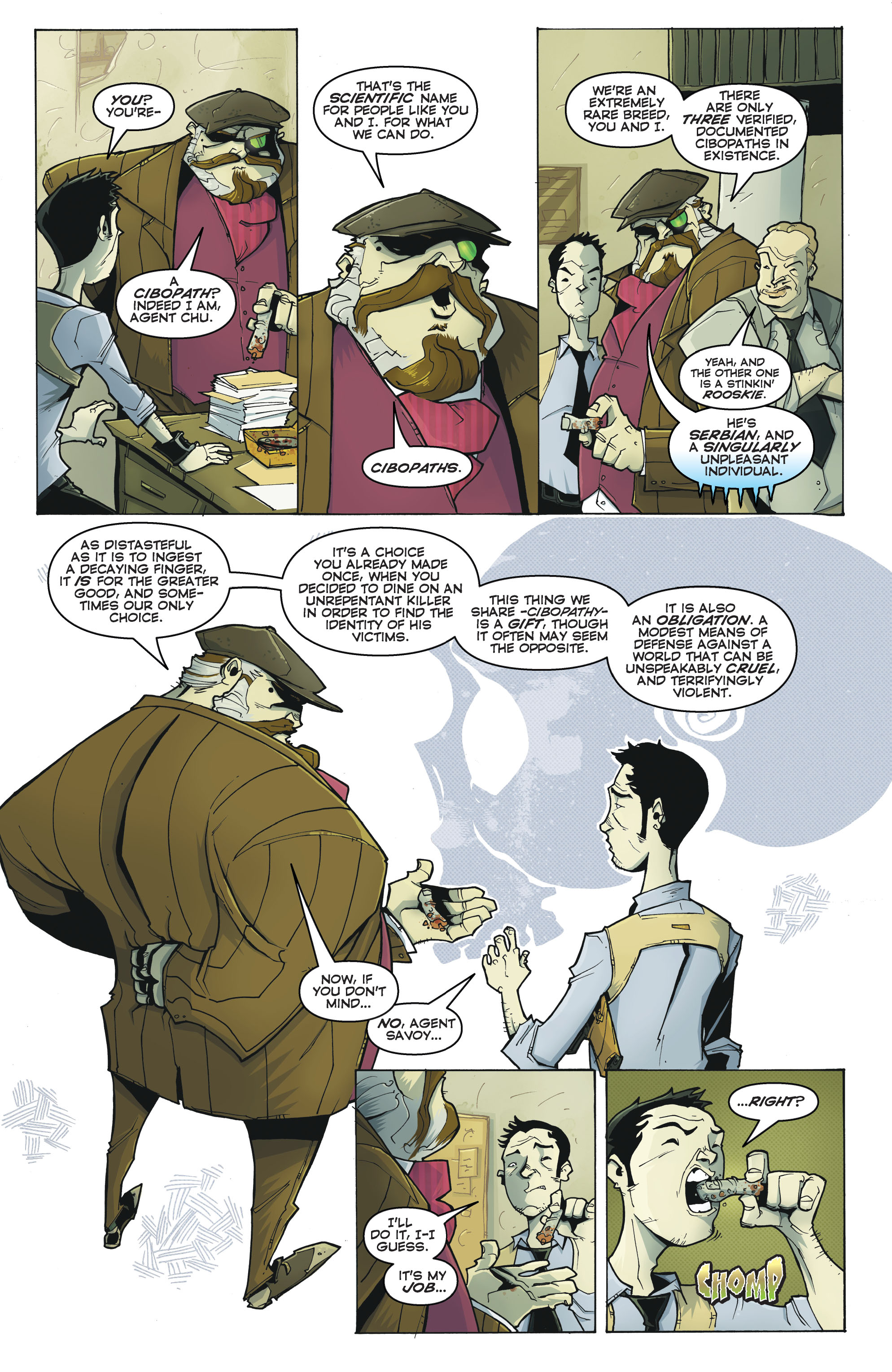 Read online Chew comic -  Issue #2 - 8