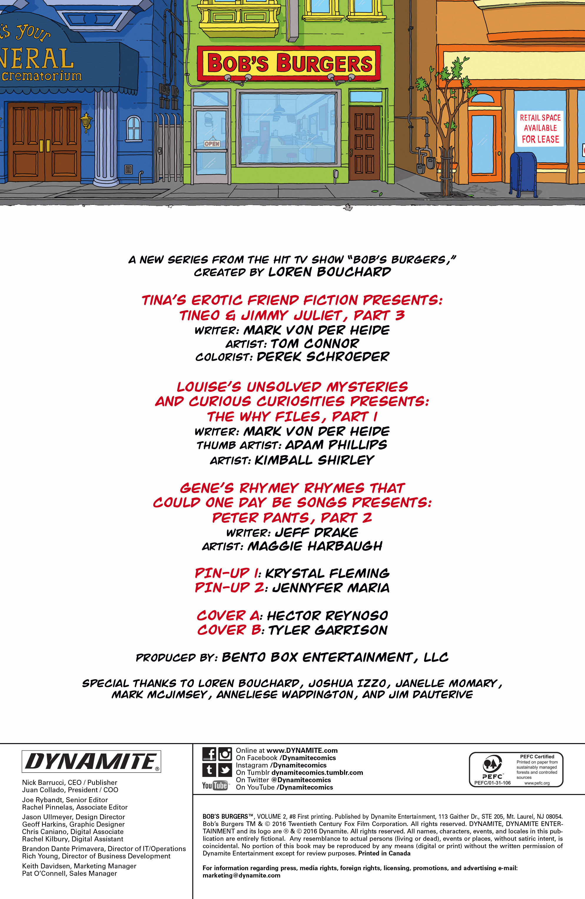 Read online Bob's Burgers (2015) comic -  Issue #8 - 2