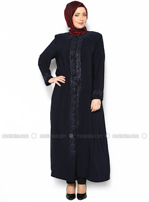 Model Baju Muslim untuk Orang Gemuk