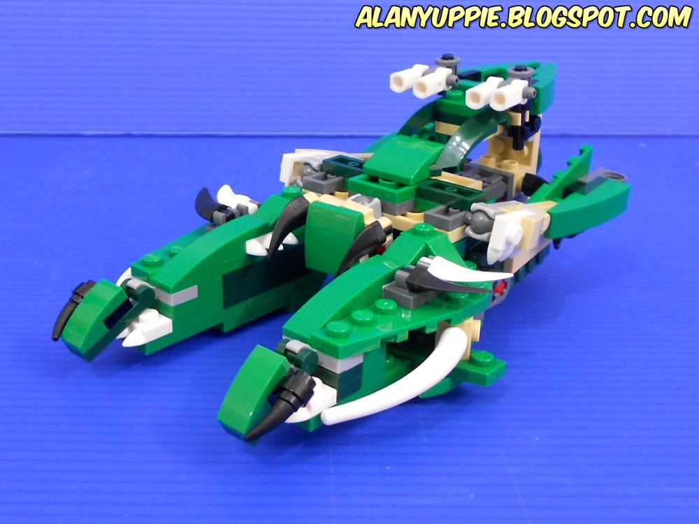 Lego MOC Crocodile - Lego Creator 31058 Alternative build tutorial 