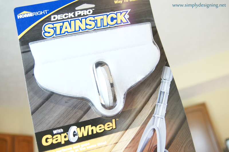 stain+stick How to Re-Stain a Deck + HomeRight Giveaway 5
