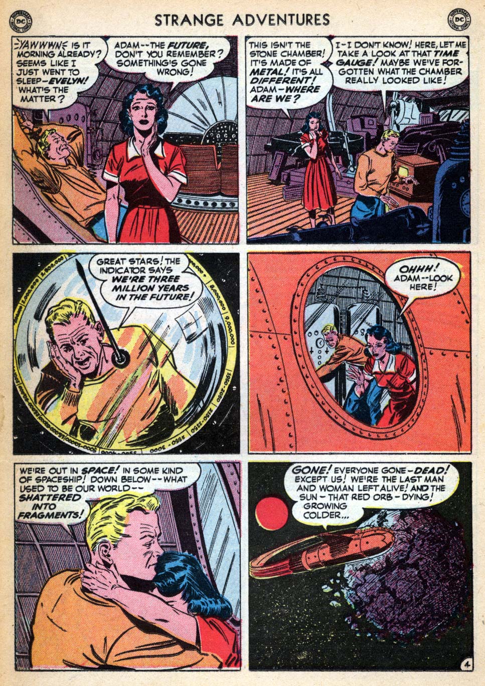 Read online Strange Adventures (1950) comic -  Issue #6 - 32