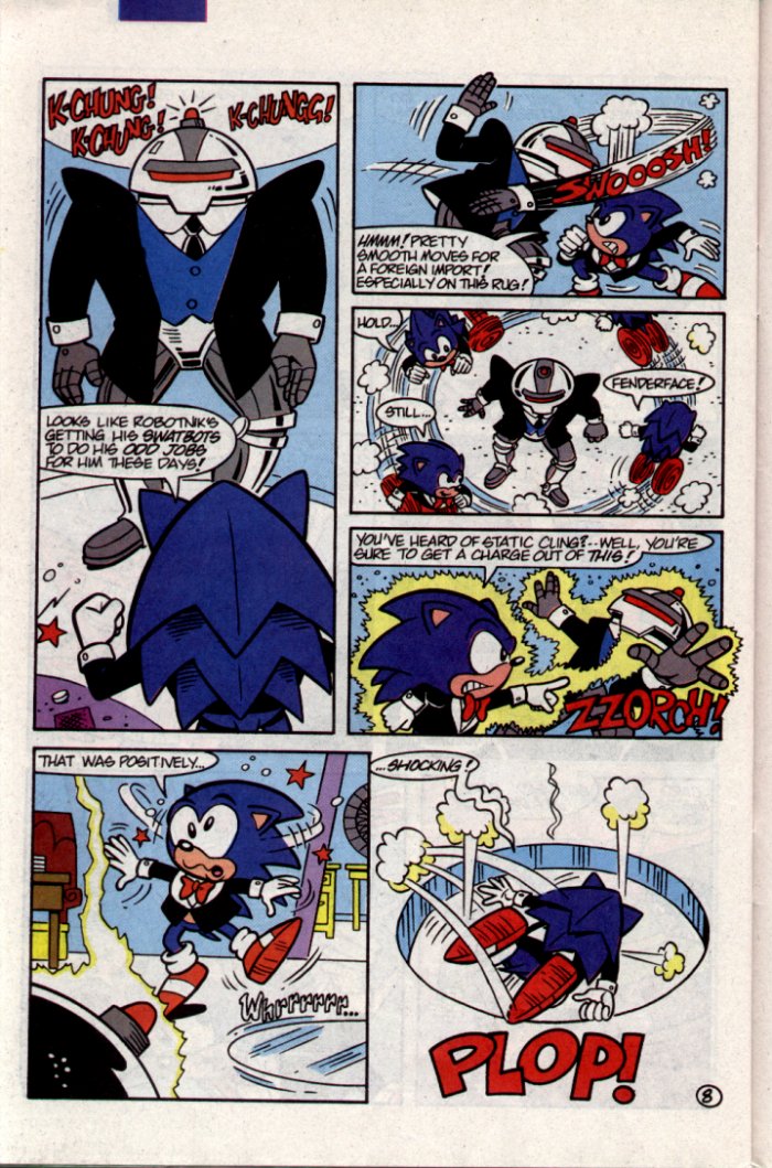 Read online Sonic The Hedgehog comic -  Issue #16 - 21