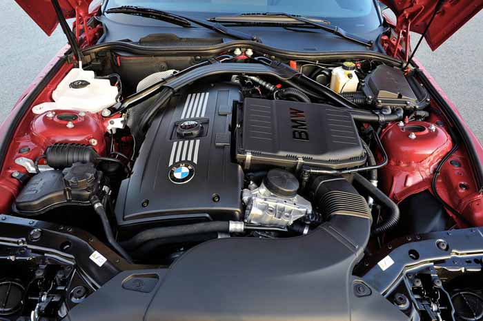 Motor da BMW Z4 sDrive35iS 2011
