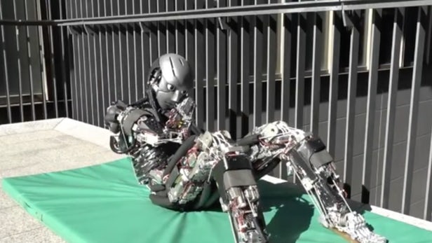 The Japanese have developed a unique robot sportsman