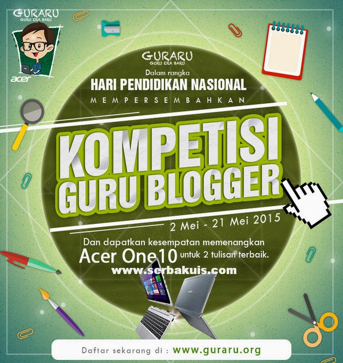 Kontes Guru Blogger Berhadiah 2 Unit ACER One 10