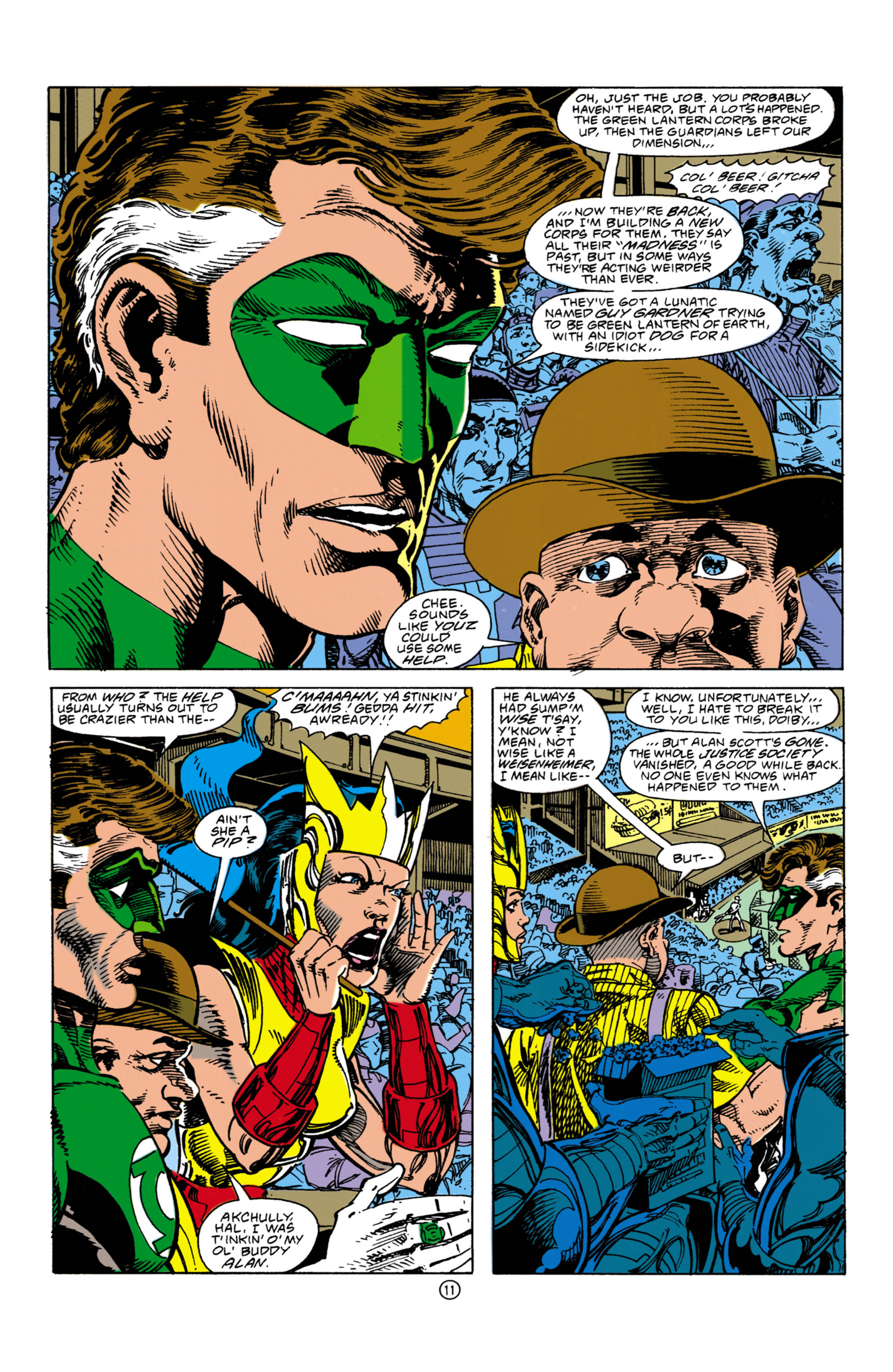 Read online Green Lantern (1990) comic -  Issue #19 - 12