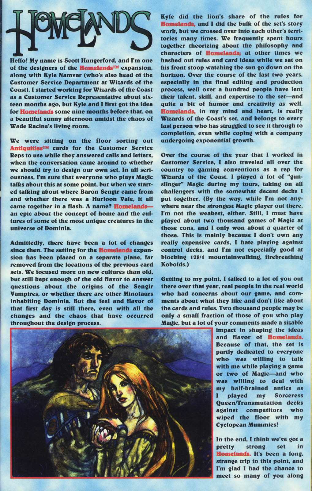Read online Homelands On the World of Magic: The Gathering comic -  Issue # Full - 46