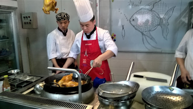 gastronomie chinoise à l'école Jinsong