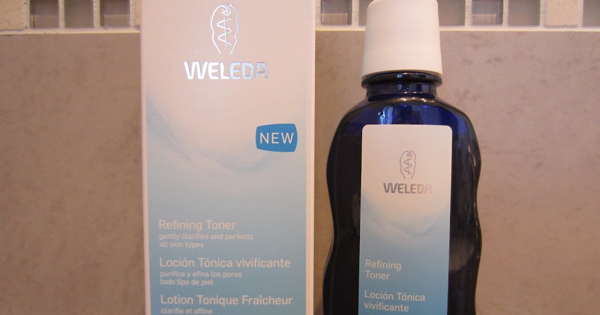 weleda refining toner