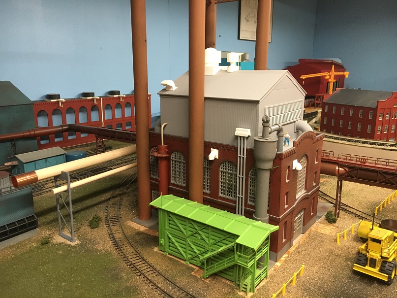ho scale steel mill buildings
