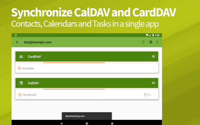 DAVx⁵ apk - CalDAV/CardDAV Client apk For Android