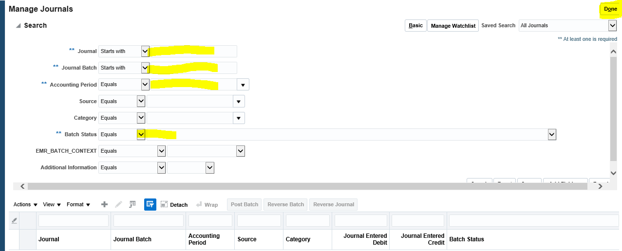 Oracle Application's Blog How to Delete GL Journals in Oracle Fusion.