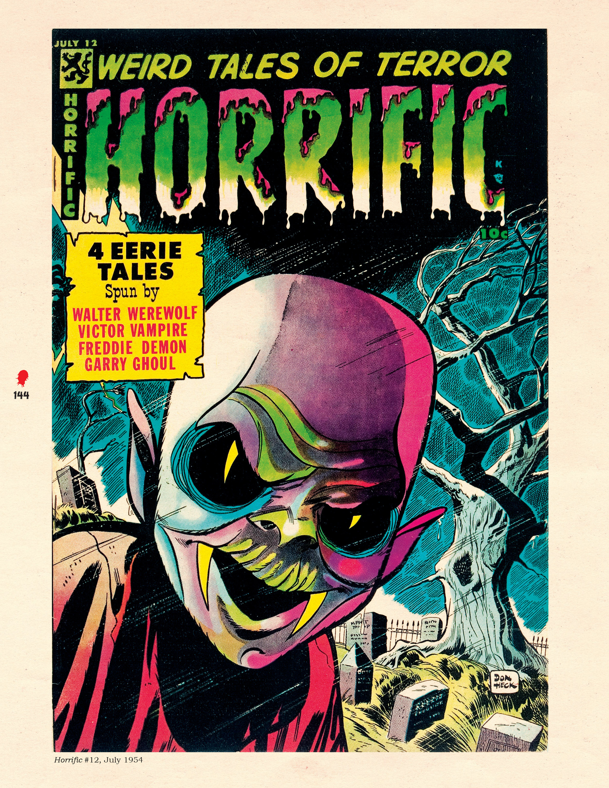 Read online Chilling Archives of Horror Comics comic -  Issue # TPB 13 - 144
