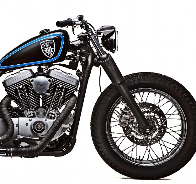 Harley Davidson Sportster By Roberto Rossi Hell Kustom
