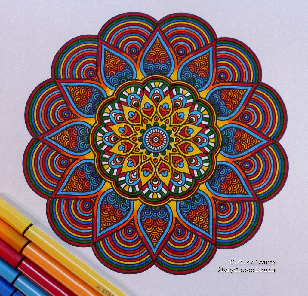 KayCee Colours: MEGASTAR Mandalas