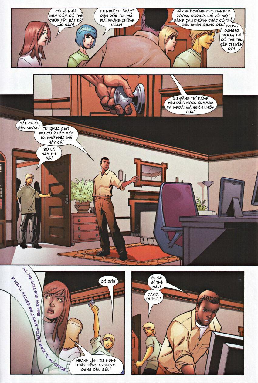 New X-Men v2 - Academy X new x-men #001 trang 17