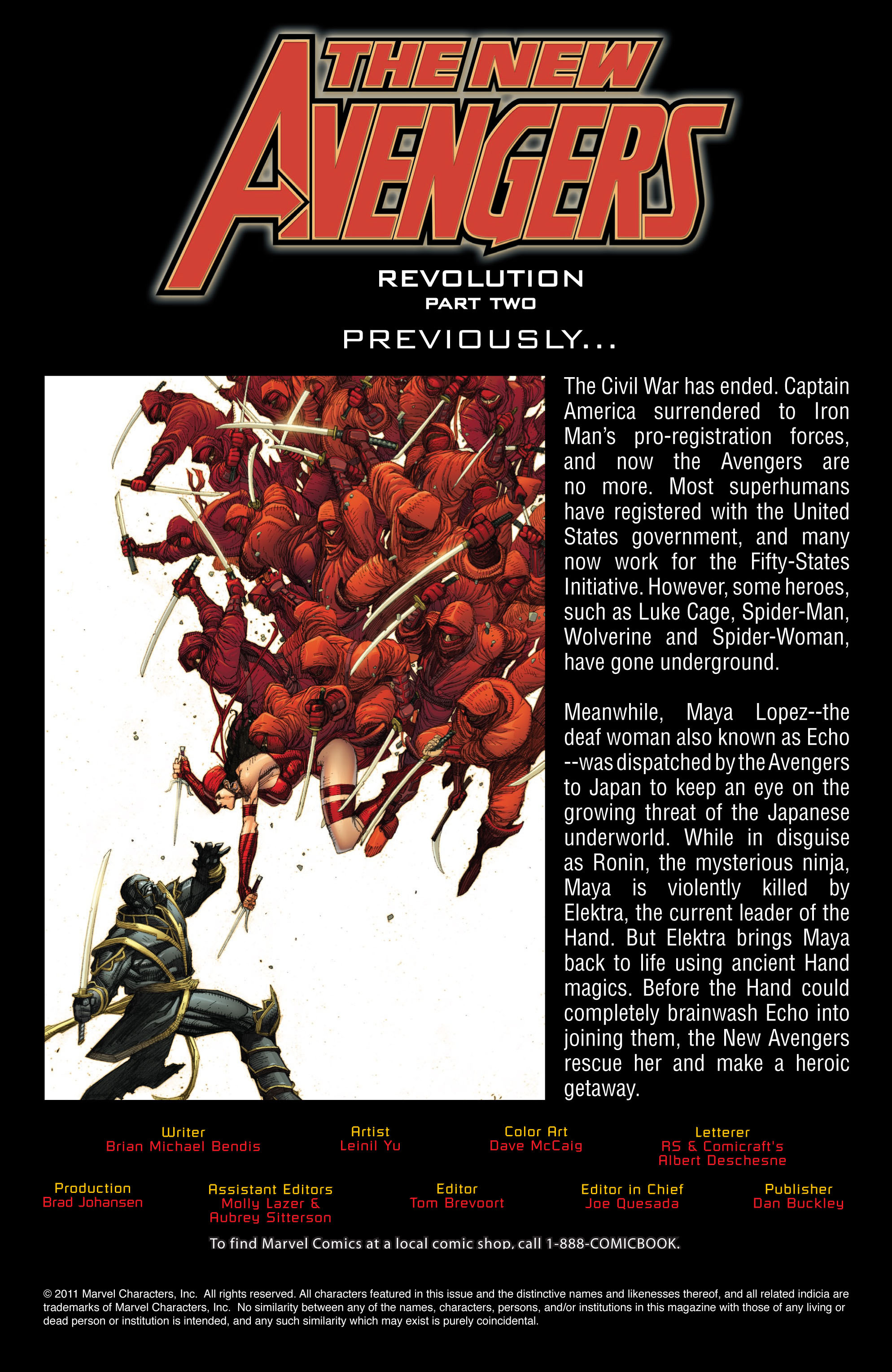 Read online New Avengers (2005) comic -  Issue #28 - 2