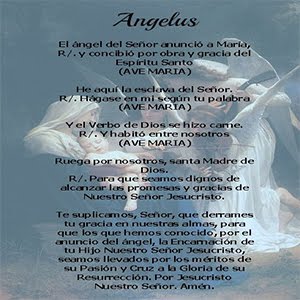 ORACIONES A LA VIRGEN : EL ÁNGELUS.