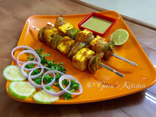 paneer tikka recipe | paneer tikka in oven | how to make restaurant style paneer tikka