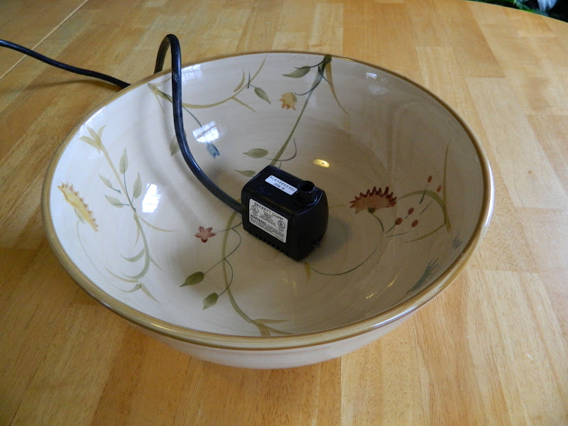 My Journey to Simplicity DIY Tabletop Fountains