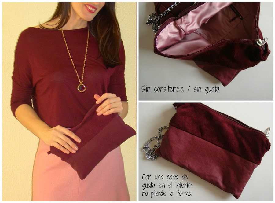 Bolso de ante con más consistencia