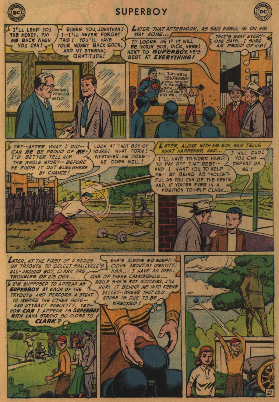 Read online Superboy (1949) comic -  Issue #50 - 3
