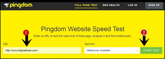 website speed check by pindom tools website speed checker pindom tools