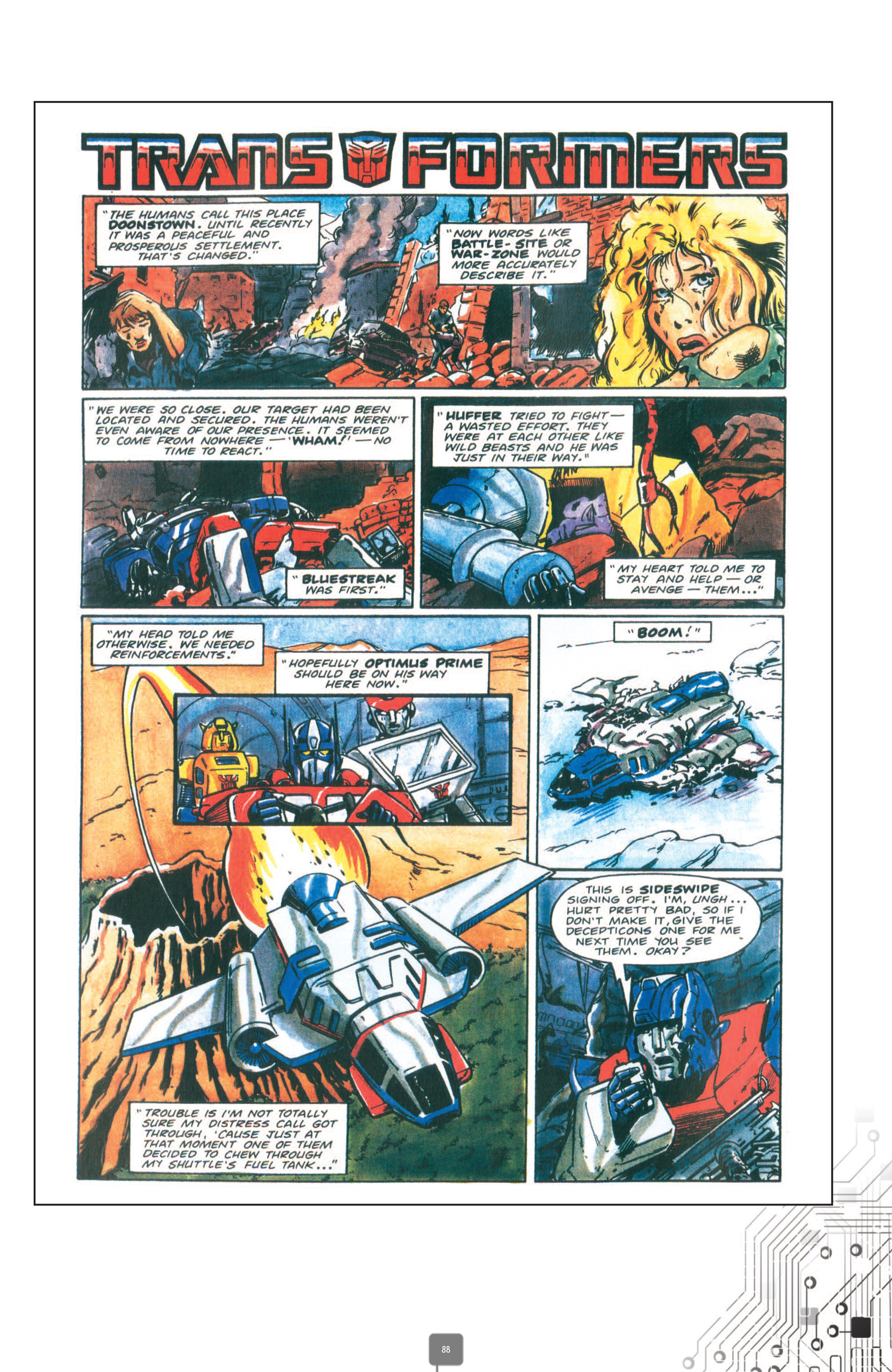 Read online The Transformers Classics UK comic -  Issue # TPB 2 - 89
