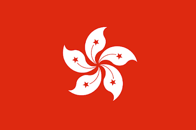 Bendera Negara Hong Kong di Kawasan Asia Timur