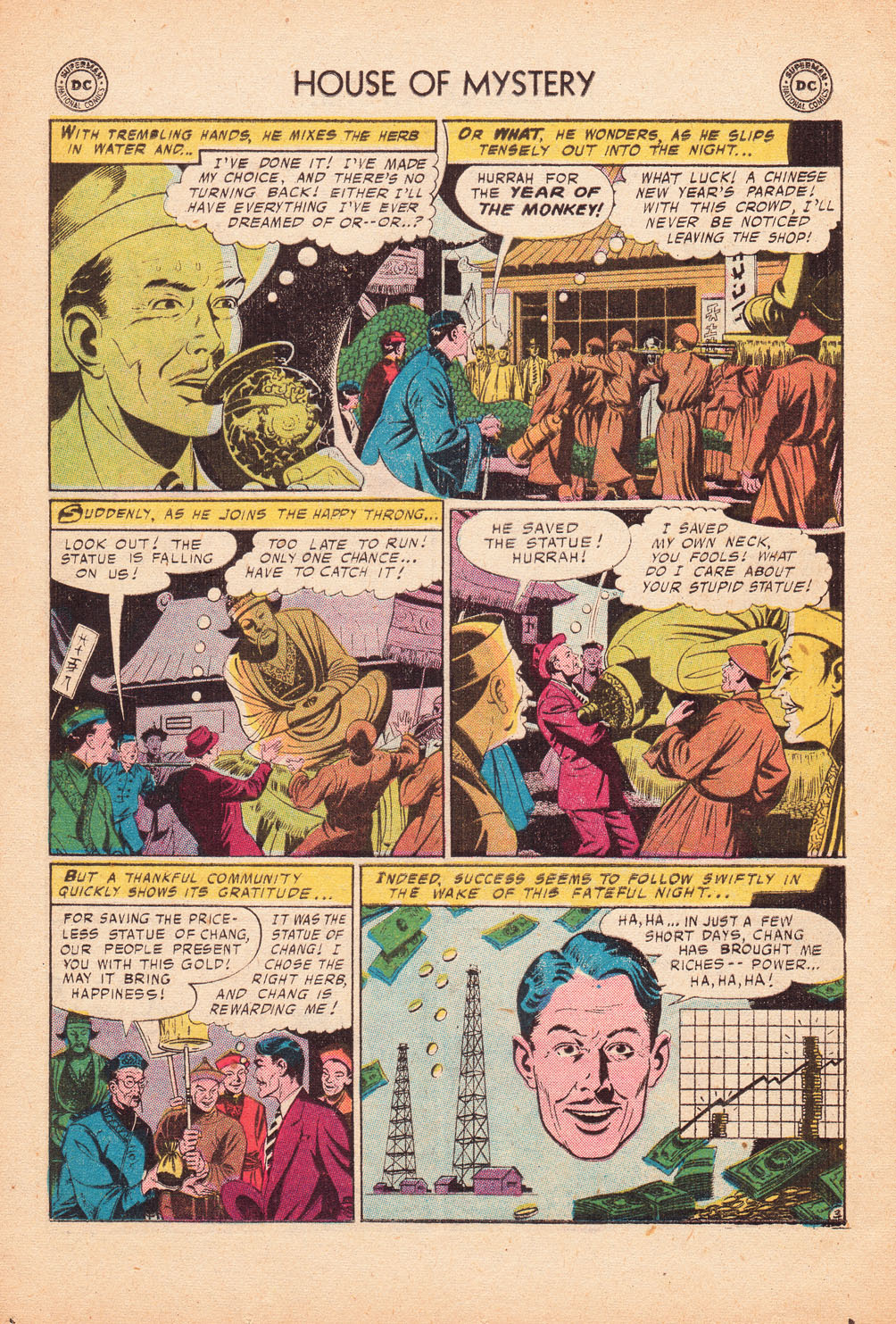 Read online House of Mystery (1951) comic -  Issue #68 - 12